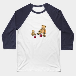 Cute bears with jam jars Baseball T-Shirt